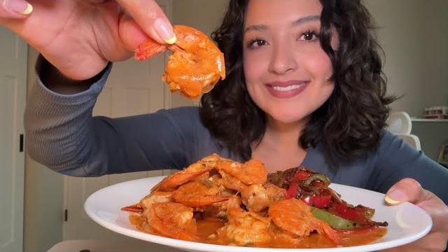 Asmr | cajun style shrimp Asmr | cajun style shrimp