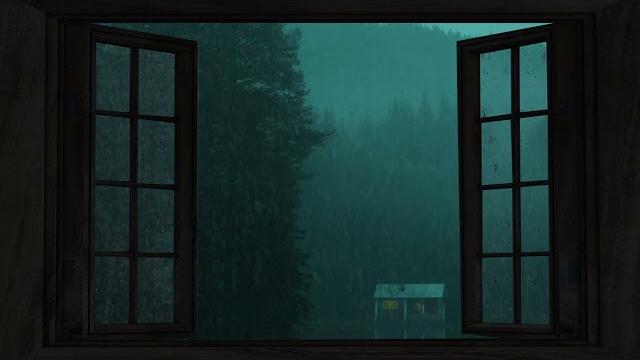 Rain sounds for sleep - open window rain sounds - heavy rain sounds - 1 hour Rain sounds for sleep - open window rain sounds - heavy rain sounds - 1 hour