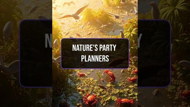 Nature's party planners Nature's party planners