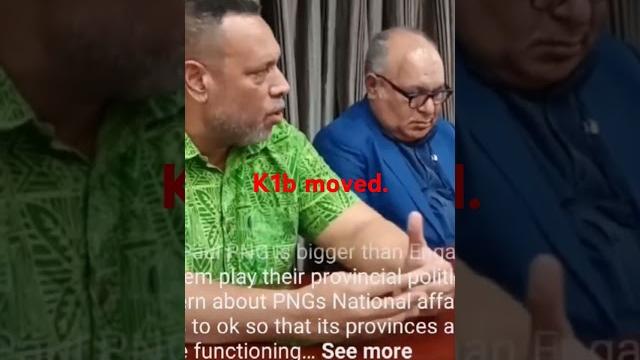 K1 billion kina moved from health and education to unseen use. opposition press conference. K1 billion kina moved from health and education to unseen use. opposition press conference.