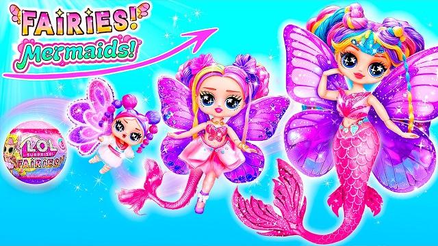 Fairy and mermaid growing up! lol omg diys Fairy and mermaid growing up! lol omg diys