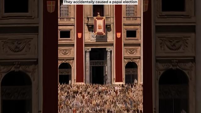 From tourist to pope in 10 seconds From tourist to pope in 10 seconds