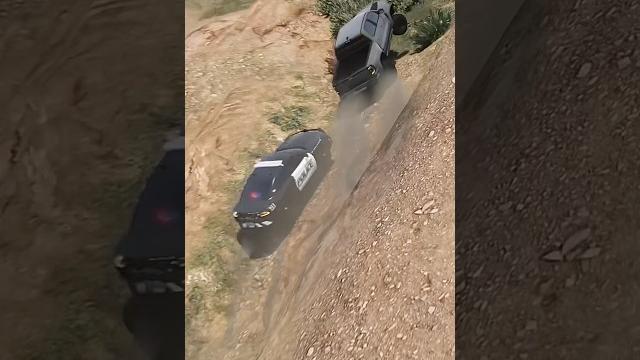 Police chase 1500hp ram trx up 500ft cliff!!!!!! Police chase 1500hp ram trx up 500ft cliff!!!!!!