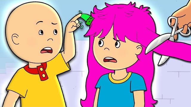 Rosie's new look | caillou cartoon Rosie's new look | caillou cartoon