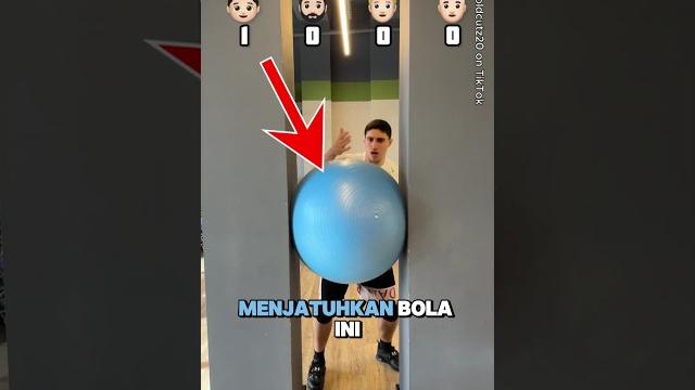 Pria ini melakukan tantangan yang sulit ️ #shorts Pria ini melakukan tantangan yang sulit ️ #shorts