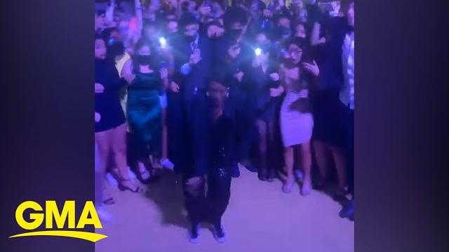This principal stuns students with dance moves l gma This principal stuns students with dance moves l gma