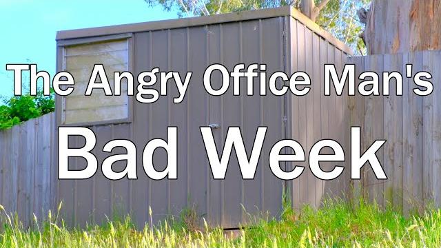 The angry office man's bad week The angry office man's bad week