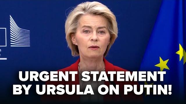 Ursula von der leyen publicly ripped into putin. immediate kremlin decision. just listen Ursula von der leyen publicly ripped into putin. immediate kremlin decision. just listen