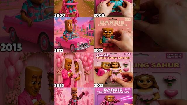 Unboxing baby to adult barbie tung tung sahur Unboxing baby to adult barbie tung tung sahur