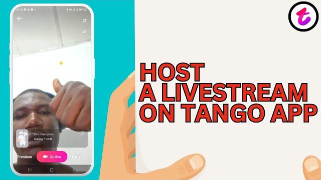 How to go live on tango app How to go live on tango app