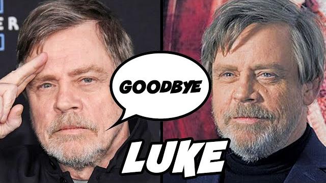 Mark hamill officially steps down as luke skywalker... Mark hamill officially steps down as luke skywalker...