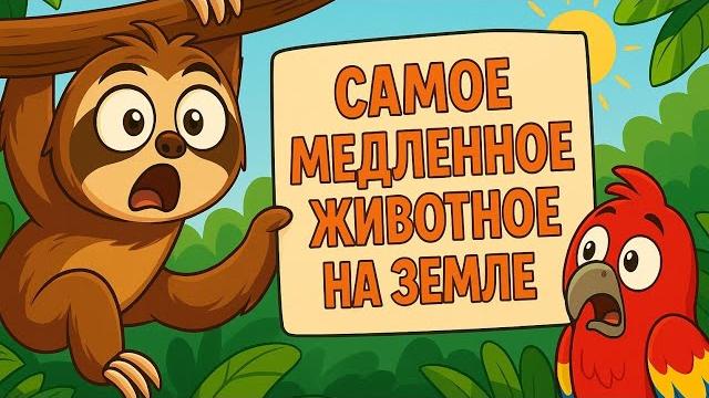 Ленивец — самое медленное животное на земле! ты удивишься! | познавательная история для детей | Ленивец — самое медленное животное на земле! ты удивишься! | познавательная история для детей |