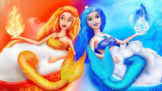 Холодная или горячая русалка! челлендж! Холодная или горячая русалка! челлендж!