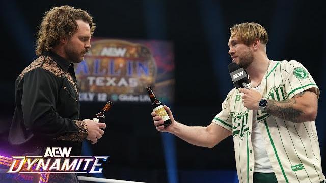 Hangman page & will ospreay share a drink before double or nothing?! | aew dynamite, 5/21/25 Hangman page & will ospreay share a drink before double or nothing?! | aew dynamite, 5/21/25