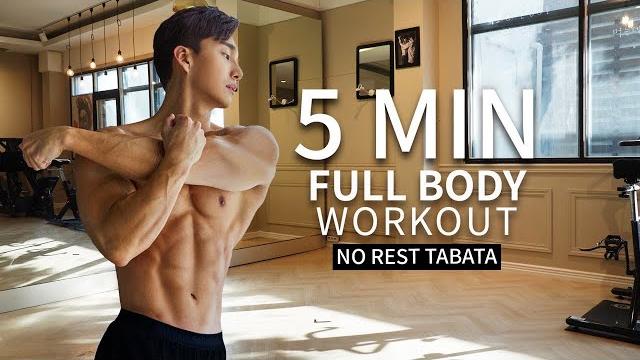 No gym full body workout (feat. 5 min tabata) | 5분 전신 타바타 운동 No gym full body workout (feat. 5 min tabata) | 5분 전신 타바타 운동