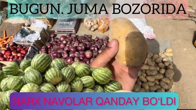 Бугун. жума бозорида нарх-наволар қандай бўлди bugun. juma bizorida narx navolar qanday boʻldi Бугун. жума бозорида нарх-наволар қандай бўлди bugun. juma bizorida narx navolar qanday boʻldi