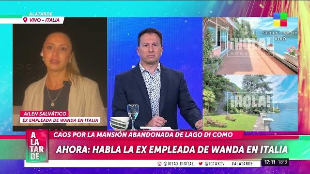 Wanda nara y la mansión abandonada de lago di como Wanda nara y la mansión abandonada de lago di como