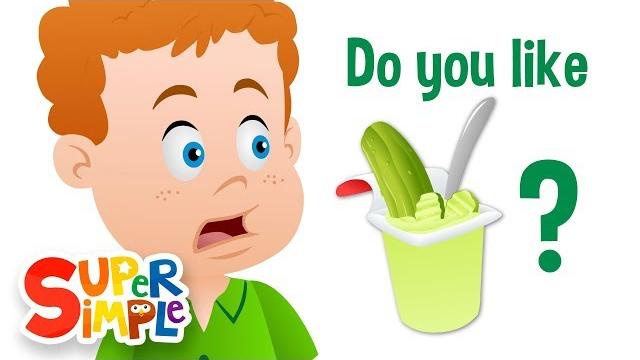 Do you like pickle pudding? | kids food song | super simple songs Do you like pickle pudding? | kids food song | super simple songs