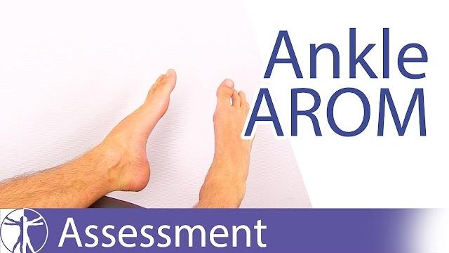 Active range of motion (ankle & foot) Active range of motion (ankle & foot)