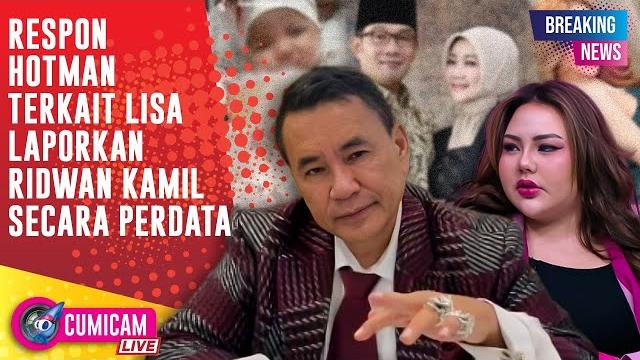 Breaking news! respon hotman paris soal lisa mariana laporkan ridwan kamil secara perdata Breaking news! respon hotman paris soal lisa mariana laporkan ridwan kamil secara perdata