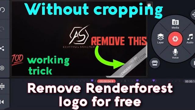 Remove renderforest watermark without cropping in kinemaster | hidden secrets | kinemaster Remove renderforest watermark without cropping in kinemaster | hidden secrets | kinemaster