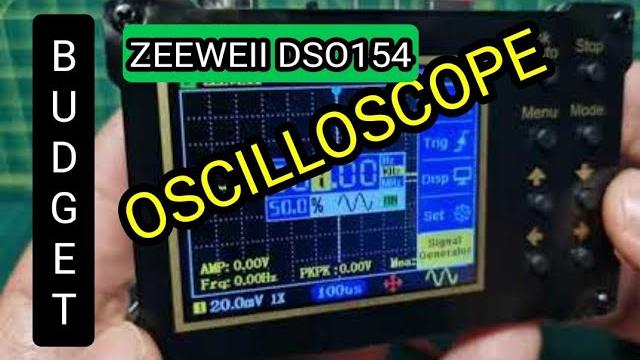 Zeeweii dso154 pro budget oscilloscope Zeeweii dso154 pro budget oscilloscope