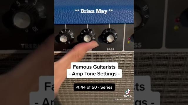 Famous guitarists - amp tone settings Famous guitarists - amp tone settings