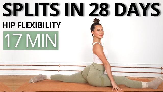 Get your splits / hip flexibility | 28 day splits challenge | 17 min | daniela suarez Get your splits / hip flexibility | 28 day splits challenge | 17 min | daniela suarez