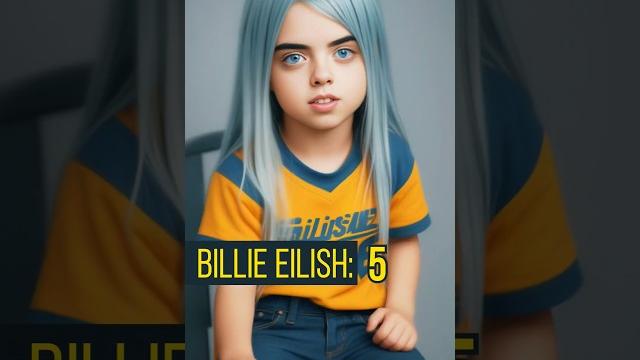 Billie eilish: ai-generated age progression Billie eilish: ai-generated age progression