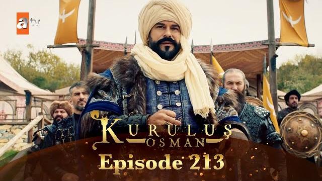 Kurulus osman urdu - season 6 episode 213 Kurulus osman urdu - season 6 episode 213