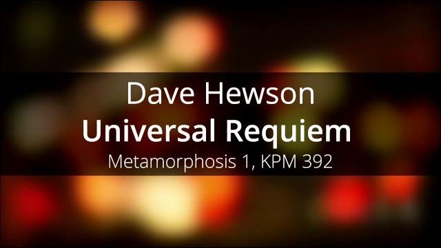 Dave hewson - universal requiem Dave hewson - universal requiem