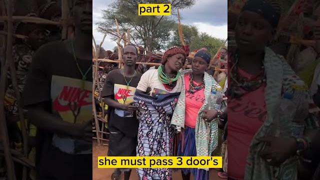 The bride must pass through 3 door's | part 2| hamer tribe The bride must pass through 3 door's | part 2| hamer tribe