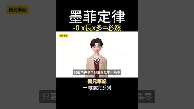 什麼是「墨菲定律」?概率、時間、次數的魔法|不要作死 總有一次要找數|#心理學 #墨菲定律 #經濟學 #鶴兄筆記 #普通話 #概率 #必然發生 #應對措施 #生活領域 #科學領域 #風險 #決策 什麼是「墨菲定律」?概率、時間、次數的魔法|不要作死 總有一次要找數|#心理學 #墨菲定律 #經濟學 #鶴兄筆記 #普通話 #概率 #必然發生 #應對措施 #生活領域 #科學領域 #風險 #決策