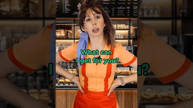 Buying a coffee in your second language #learnenglish #english Buying a coffee in your second language #learnenglish #english
