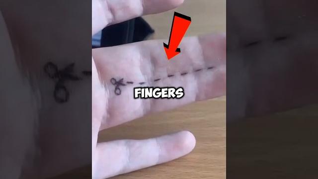 Why are these fingers stuck together? #shorts #wierd Why are these fingers stuck together? #shorts #wierd