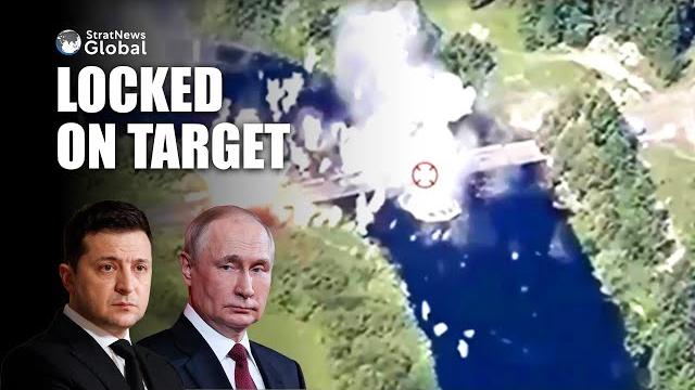 Dramatic drone shots of #ukraine blowing up bridges in russia's kursk region | #russia #ukrainewar Dramatic drone shots of #ukraine blowing up bridges in russia's kursk region | #russia #ukrainewar