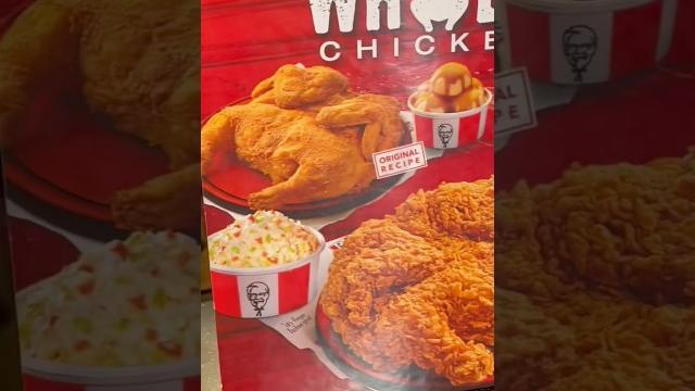 Курица целиком в kfc! Курица целиком в kfc!