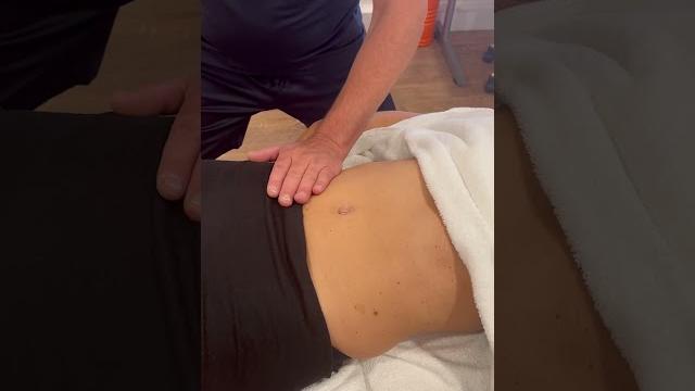 Abdominal massage - myofascial release Abdominal massage - myofascial release