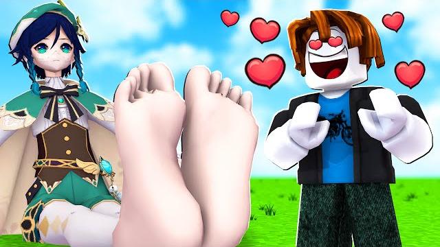 Smelling genshin impact feet in roblox Smelling genshin impact feet in roblox