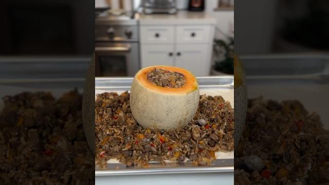 Stuffed melon #chef #food #foodie #recipe #best #cooking #homemade #easyrecipe #eat #turkish #kebab Stuffed melon #chef #food #foodie #recipe #best #cooking #homemade #easyrecipe #eat #turkish #kebab