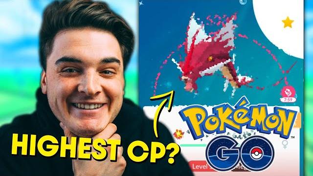 The highest cp pokemon in pokemon go! The highest cp pokemon in pokemon go!
