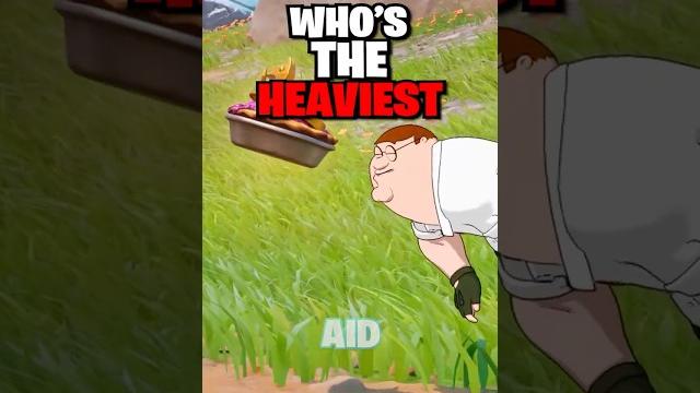 The actual heaviest skin in fortnite. The actual heaviest skin in fortnite.