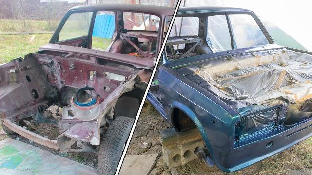Лютое восстановление ваз 2107, из гнилого ведра в сверкающий таз Лютое восстановление ваз 2107, из гнилого ведра в сверкающий таз