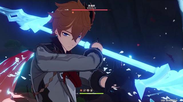 【原神】 公子核彈流程演示 【原神】 公子核彈流程演示