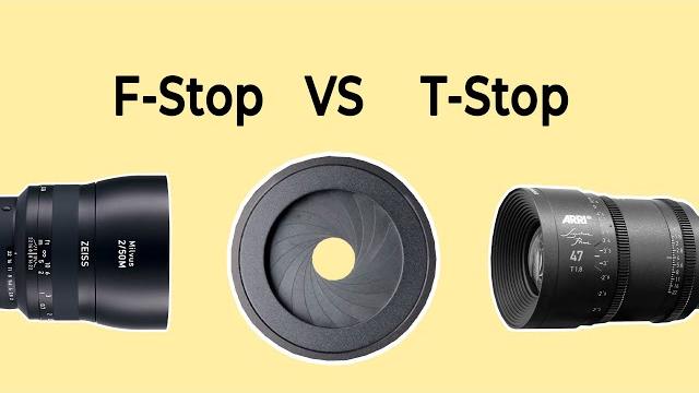 The difference between f-stop and t-stop #shorts The difference between f-stop and t-stop #shorts