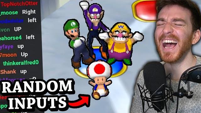 Can twitch chat actually beat random inputs in mario party? Can twitch chat actually beat random inputs in mario party?