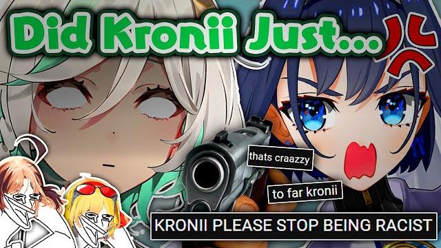 Ain't no way kronii is being racist to cecilia! Ain't no way kronii is being racist to cecilia!