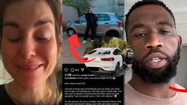 Rachel kolisi xpose how evii and cruei siya kolisi is | from lux cars to toyota yaris with 4 kids Rachel kolisi xpose how evii and cruei siya kolisi is | from lux cars to toyota yaris with 4 kids