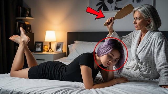 Mother punished girl for staying up late (story) parent's punishment | spanking | spank |spanked Mother punished girl for staying up late (story) parent's punishment | spanking | spank |spanked