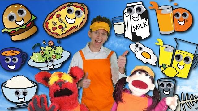 Food song | learn 15 food and drinks | learn english kids Food song | learn 15 food and drinks | learn english kids
